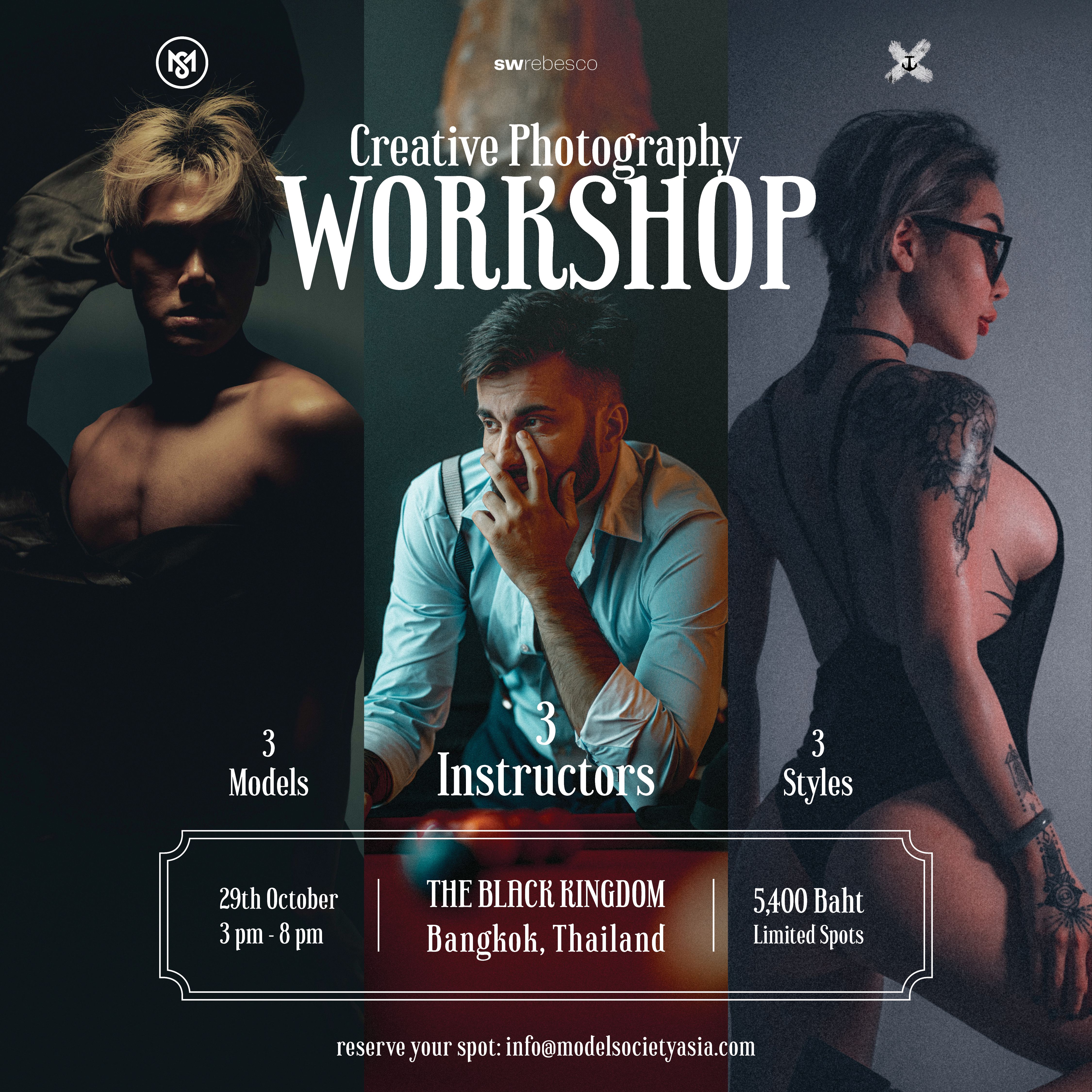 Creative Photography Workshop Oct 29th 2023